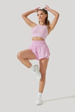 High Waisted Supershort™ - Bubblegum 11 High Waisted Supershort™ - Bubblegum -Quality Sport Wear High Waisted Supershort Bubblegum 4012 0236
