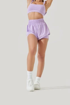 High Waisted Supershort™ - Digital Lavender 12 High Waisted Supershort™ - Digital Lavender -Quality Sport Wear High Waisted Supershort Pastel Lilac 4012 0040