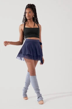 Juliet Wrap Skort - Peacoat Navy -Quality Sport Wear JulietBalletSkort PeacoatNavy H1009 3593 Edit