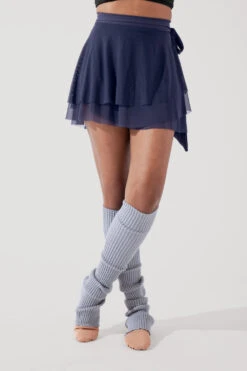 Juliet Wrap Skort - Peacoat Navy -Quality Sport Wear JulietBalletSkort PeacoatNavy H1009 3677 Edit