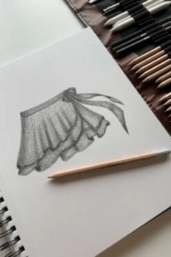 Juliet Wrap Skort - Blue Storm -Quality Sport Wear JulietBalletSkortSketchPopflex a2d1cdfa 7f1c 4639 b105 b3686ebd6871