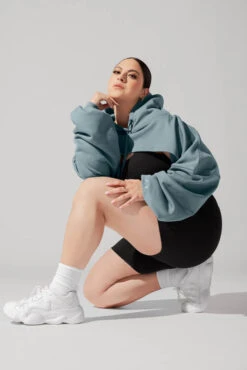 Cloud Shruggie - Vintage Blue -Quality Sport Wear June7POPFLEXPhotoshootArleneOutfit20291 Edit 1 3e6bda60 9f81 4320 8d55 21ae029a0016