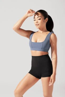 Corset Bra - Blue Mist -Quality Sport Wear June7POPFLEXPhotoshootArleneOutfit20335