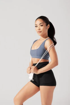 Corset Bra - Blue Mist -Quality Sport Wear June7POPFLEXPhotoshootArleneOutfit20355 Edit