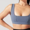 Corset Bra - Blue Mist
