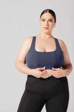 Corset Bra - Navy -Quality Sport Wear June7POPFLEXPhotoshootArleneOutfit21518 Edit