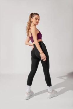 Tone Bra - Winter Plum -Quality Sport Wear KayleeOutfit1 0164 Edit