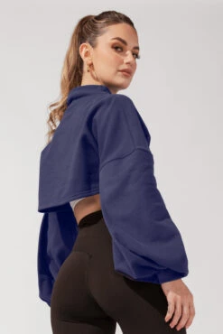 Mockneck Shruggie - Marine Navy -Quality Sport Wear KayleeOutfit4 0492 Edit faacd086 b123 4870 85a3 43d7d9686b6c