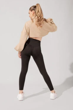 Mockneck Shruggie - Taupe -Quality Sport Wear KayleeOutfit5 0615 Edit 9d1c3393 629f 49e0 99ec 871304a14417