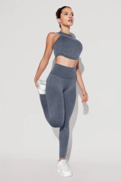 Supersculpt™ Seamless Leggings - Vintage Indigo -Quality Sport Wear Let sGoCropTop SSLeggings vintageindigo 1464 Edit