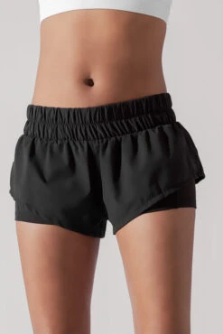 Low Rise Supershort™- Black -Quality Sport Wear LowWaistedSupershort Black D1003 0110 Edit 1