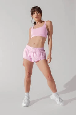 Low Rise Supershort™ - Bubblegum -Quality Sport Wear LowWaistedSupershort Bubblegum D100 0014 Edit 1