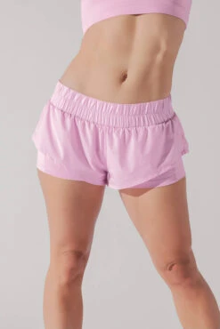 Low Rise Supershort™ - Bubblegum -Quality Sport Wear LowWaistedSupershort Bubblegum D100 0089 Edit 1