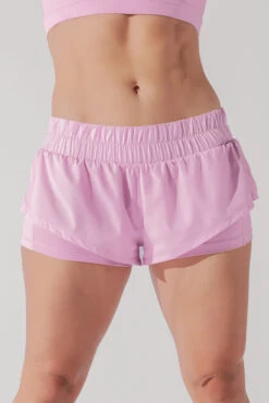 Low Rise Supershort™ - Bubblegum -Quality Sport Wear LowWaistedSupershort Bubblegum D100 0091 Edit 1