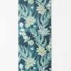 Vegan Suede Yoga Mat - Flourishing Foliage