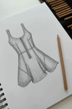 Matchpoint Workout Dress With Zipper - Dusty Mauve -Quality Sport Wear Matchpointdresssketchpopflex b543c02e 89c6 4265 91c9 04b61e820913