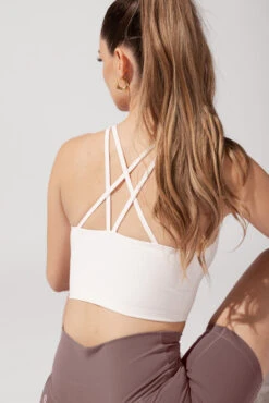Celeste Mesh Crop Bralette - Coconut Cream -Quality Sport Wear OPF1712 Edit 831c74b3 1500 4209 9d34 c259d9d13ffb