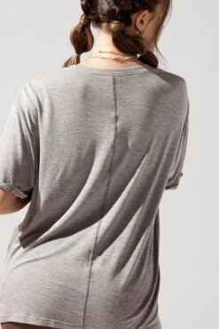 Perfect Boyfriend Tee - Heather Grey -Quality Sport Wear OPF1840 Edit 94f8618a 480d 4531 a8a8 b86bbdef078e