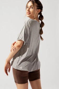 Perfect Boyfriend Tee - Heather Grey -Quality Sport Wear OPF1844 Edit 602364f2 42b6 432f bcce f2e0b5f7b753