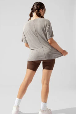 Perfect Boyfriend Tee - Heather Grey -Quality Sport Wear OPF1855 Edit 8c9b402f 4401 400c 93ed c2b5fc22b1c8