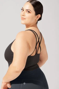 Celeste Mesh Crop Bralette - Black -Quality Sport Wear OPF2150 Edit 51cbbdb7 391c 4cff b4f3 efb5cde15ae2