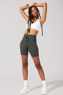 Cargo Biker Short With Pockets (Pet Hair Resistant) - Forestwood -Quality Sport Wear OPF2261