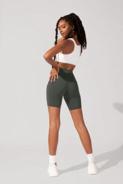 Cargo Biker Short With Pockets (Pet Hair Resistant) - Forestwood -Quality Sport Wear OPF2275