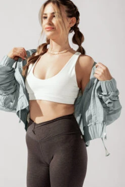 Whimsical Breeze Windbreaker - Blue Ice -Quality Sport Wear OPF2319 Edit