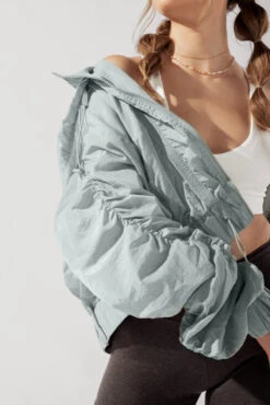 Whimsical Breeze Windbreaker - Blue Ice -Quality Sport Wear OPF2323 Edit