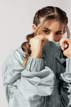 Whimsical Breeze Windbreaker - Blue Ice -Quality Sport Wear OPF2338 Edit