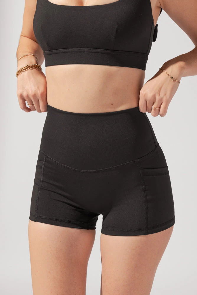 Supersculpt Booty Short - Black 2 Supersculpt Booty Short - Black - Image 2