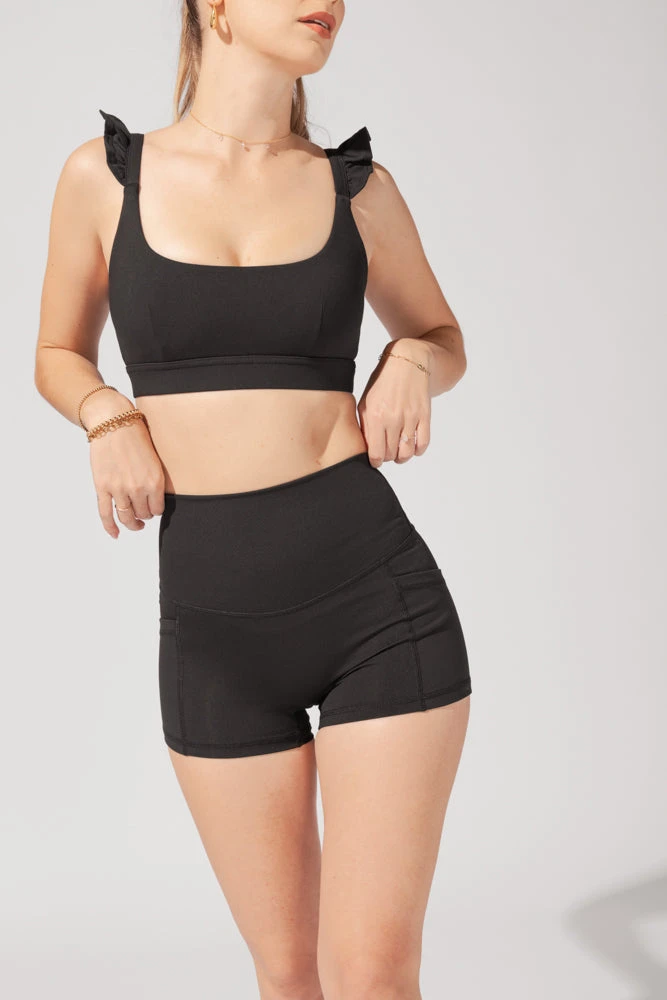 Supersculpt Booty Short - Black 1 Supersculpt Booty Short - Black