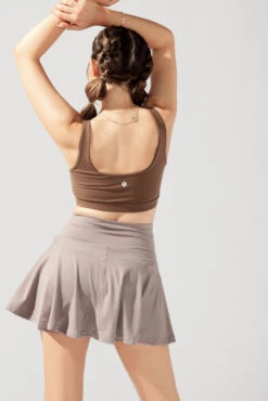 Crisscross Hourglass® Twirl Skort - Rose Grey -Quality Sport Wear OPF2926 Edit 85c3b475 c8d1 494a 9e2b 00216820fabd