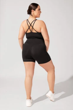 Crisscross Hourglass® Booty Short - Black -Quality Sport Wear OPF3625 Edit 47d4c762 f4cf 4d35 adc7 e1076974690b