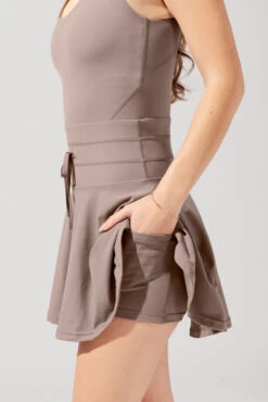 Twirl Dress - Leafless Tree -Quality Sport Wear OPF4308 Edit