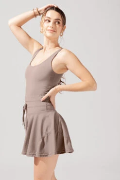 Twirl Dress - Leafless Tree -Quality Sport Wear OPF4316 Edit