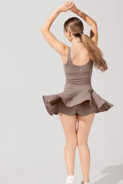 Twirl Dress - Leafless Tree -Quality Sport Wear OPF4364 Edit