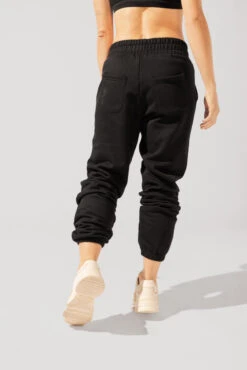 Cloud Rollover Sweatpant - Black -Quality Sport Wear OPF6269 Edit 1d238a55 39dc 46c5 87d7 c9e575f9041a