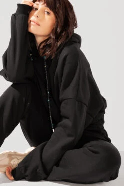 Shimmer Pullover Cloud Hoodie - Black -Quality Sport Wear OPF6359 Edit 41c0a37f b6dc 4fc7 80f6 4ce6e6633975