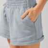 Ooey Gooey Lounge Shorts With Pockets- Bookworm Blue