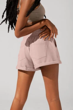 Ooey Gooey Lounge Shorts With Pockets - Ballet Slipper 12 Ooey Gooey Lounge Shorts With Pockets - Ballet Slipper -Quality Sport Wear OPF7341 Edit