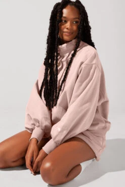 Ooey Gooey Mockneck Sweatshirt With Pockets - Ballet Slipper -Quality Sport Wear OPF7492 Edit e5c1ddb8 248a 409d bee2 be19ddac1d4b