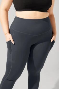 Supersculpt™ Leggings With Pockets - Smoky Grey 13 Supersculpt™ Leggings With Pockets - Smoky Grey -Quality Sport Wear OPF8189 Edit