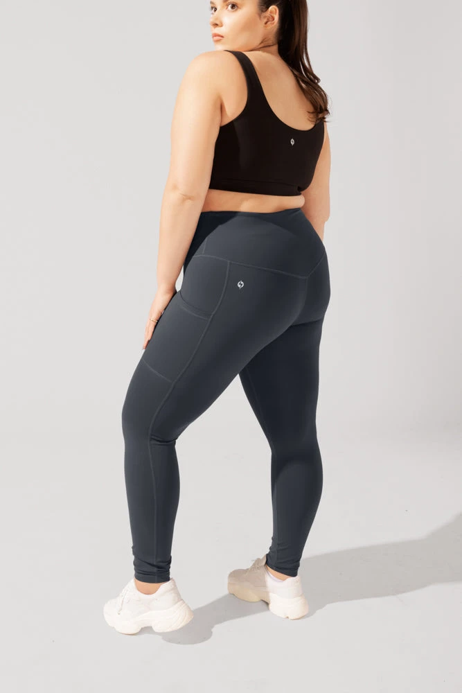 Supersculpt™ Leggings With Pockets - Smoky Grey 1 Supersculpt™ Leggings With Pockets - Smoky Grey