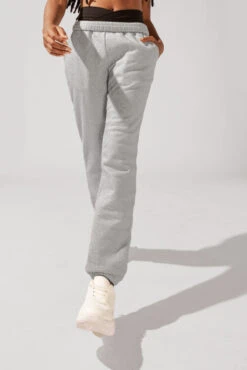 Cloud Rollover Sweatpant - Heather Grey -Quality Sport Wear OPF8301 Edit c55ce0ef ef80 4839 b2fc 68ae919e306c