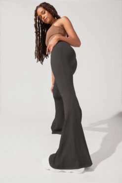 Crisscross Hourglass® Bell Bottom With Pockets - Black -Quality Sport Wear OPF9079 Edit