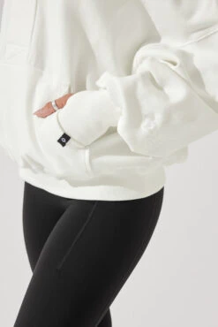 Ooey Gooey Half Zip Sweater - Almond Milk -Quality Sport Wear OoeyGooeyHalfZip AlmondMilk E1016 2779 Edit