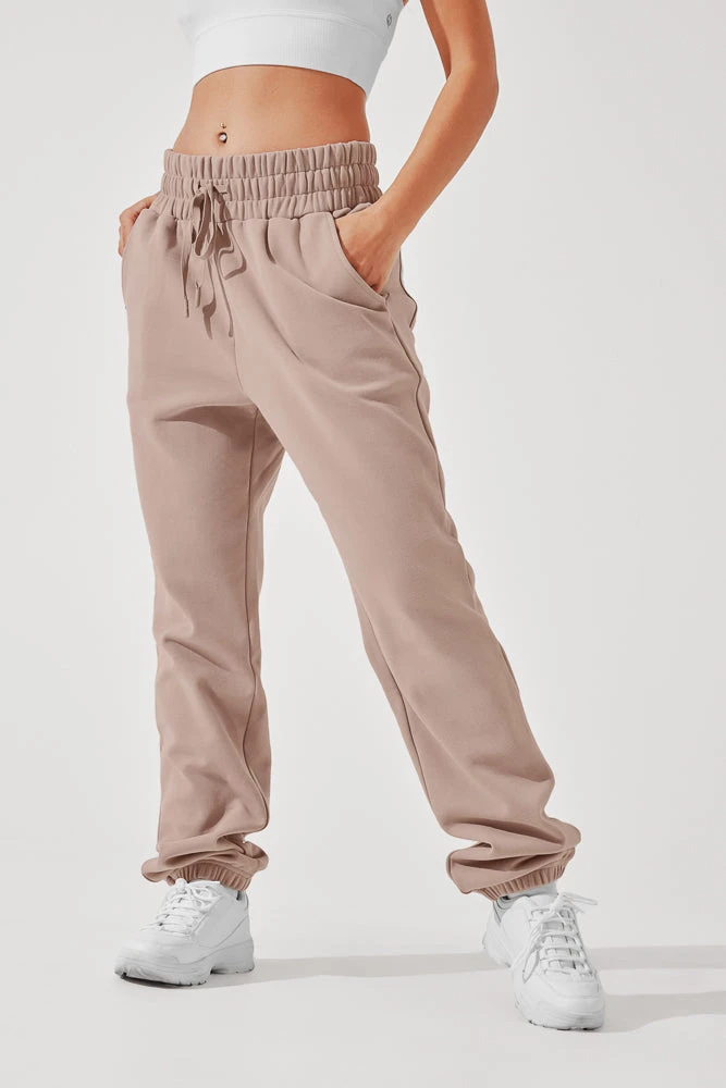 Ooey Gooey Sweatpant - Soft Beige 3 Ooey Gooey Sweatpant - Soft Beige - Image 3