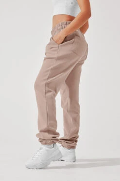 Ooey Gooey Sweatpant - Soft Beige 13 Ooey Gooey Sweatpant - Soft Beige -Quality Sport Wear OoeyGooeySweatpants BalletSlipper C1021 3689 Edit