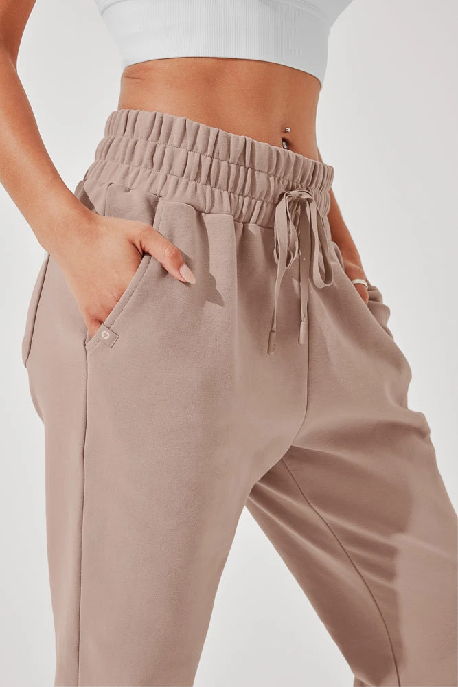 Ooey Gooey Sweatpant - Soft Beige 2 Ooey Gooey Sweatpant - Soft Beige - Image 2